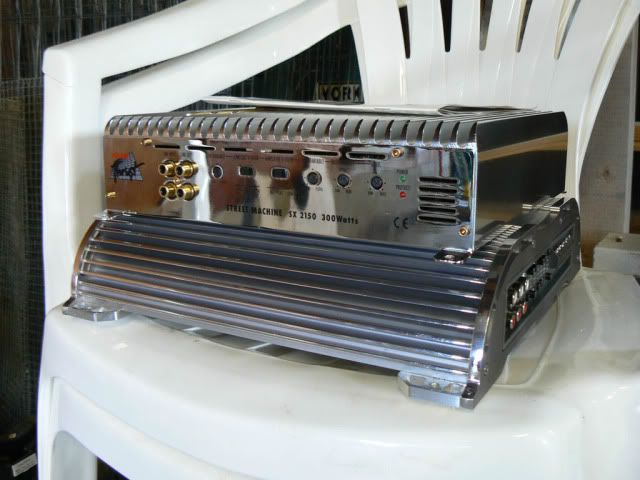 Pioneer DEH-P6900UB HU, Autotek Street Machines SX-2150 AMP